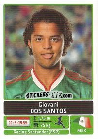 Sticker Giovani Dos Santos - Copa América. Argentina 2011 - Panini