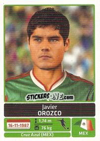 Cromo Javier Orozco - Copa América. Argentina 2011 - Panini