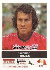 Sticker Salomon Libman - Copa América. Argentina 2011 - Panini