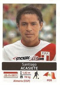 Sticker Santiago Acasiete - Copa América. Argentina 2011 - Panini