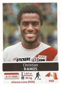 Cromo Christian Ramos - Copa América. Argentina 2011 - Panini