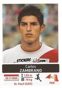 Sticker Carlos Zambrano - Copa América. Argentina 2011 - Panini