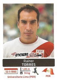 Figurina Rainer Torres - Copa América. Argentina 2011 - Panini