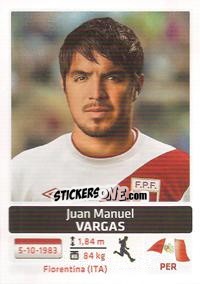 Sticker Juan Manuel Vargas - Copa América. Argentina 2011 - Panini