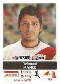 Figurina Reimond Manco - Copa América. Argentina 2011 - Panini