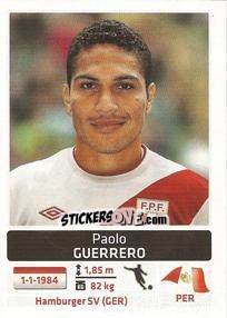 Sticker Paolo Guerrero - Copa América. Argentina 2011 - Panini