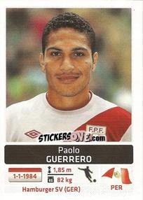 Sticker Paolo Guerrero - Copa América. Argentina 2011 n. 293 - Panini