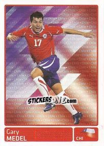 Sticker Gary Medel (Chile) - Copa América. Argentina 2011 - Panini