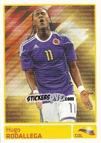 Sticker Hugo Rodallega (Colombia) - Copa América. Argentina 2011 - Panini