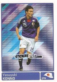 Cromo Yasuyuki Konno (Japao) - Copa América. Argentina 2011 - Panini