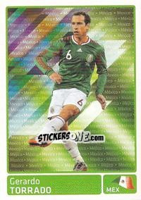 Cromo Gerardo Torrado (Mexico) - Copa América. Argentina 2011 - Panini