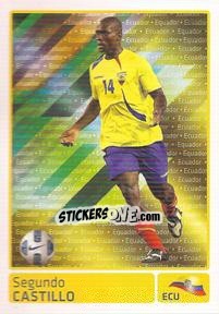 Sticker Segundo Castillo (Equador) - Copa América. Argentina 2011 - Panini