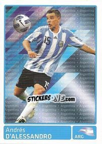 Sticker Andres D'Alessandro (Argentina) - Copa América. Argentina 2011 - Panini