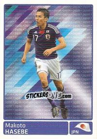 Sticker Makoto Hasebe (Japao) - Copa América. Argentina 2011 n. 323 - Panini