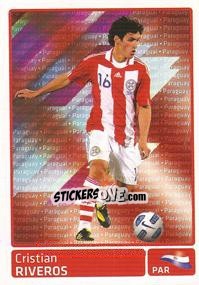 Sticker Cristian Riveros (Paraguai) - Copa América. Argentina 2011 - Panini