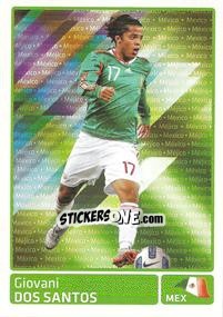 Sticker Giovani Dos Santos (Mexico) - Copa América. Argentina 2011 - Panini