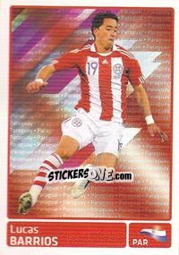 Sticker Lucas Barrios (Paraguai) - Copa América. Argentina 2011 - Panini