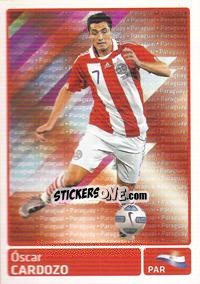 Cromo Oscar Cardozo (Paraguai) - Copa América. Argentina 2011 - Panini