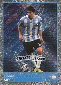 Cromo Lionel Messi (Argentina) - Copa América. Argentina 2011 - Panini