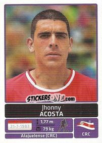 Sticker Jhonny Acosta - Copa América. Argentina 2011 - Panini
