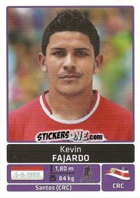 Cromo Kevin Fajardo - Copa América. Argentina 2011 - Panini