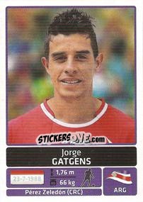 Figurina Jorge Gatgens - Copa América. Argentina 2011 - Panini