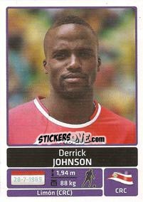 Sticker Derrick Johnson - Copa América. Argentina 2011 n. CR12 - Panini