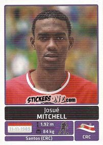 Cromo Josue Mitchell - Copa América. Argentina 2011 - Panini