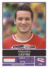 Cromo Alejandro Castro - Copa América. Argentina 2011 - Panini