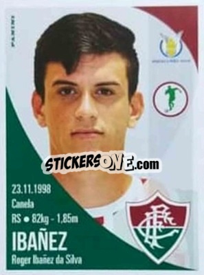 Sticker Ibañez - Campeonato Brasileiro 2018 n. 177 - Panini