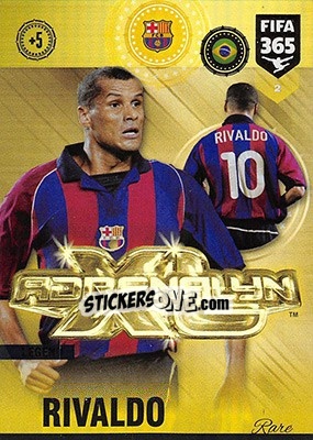 Sticker Rivaldo - FIFA 365: 2018-2019. Adrenalyn XL n. 2 - Panini