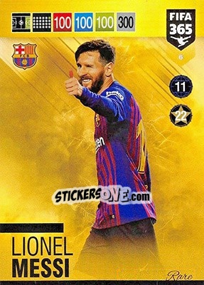 Cromo Lionel Messi - FIFA 365: 2018-2019. Adrenalyn XL - Panini