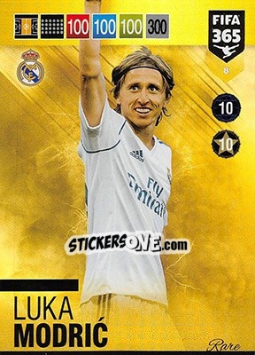 Sticker Luka Modric - FIFA 365: 2018-2019. Adrenalyn XL n. 8 - Panini
