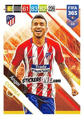 Cromo Ángel Correa - FIFA 365: 2018-2019. Adrenalyn XL - Panini