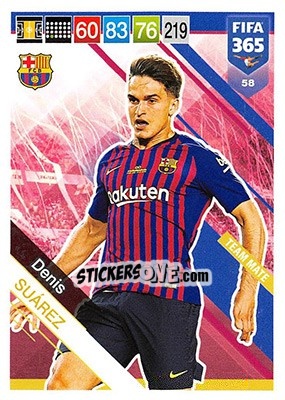 Sticker Denis Suárez - FIFA 365: 2018-2019. Adrenalyn XL - Panini