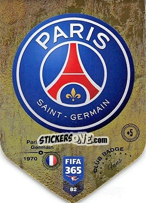 Sticker Club badge - FIFA 365: 2018-2019. Adrenalyn XL n. 82 - Panini