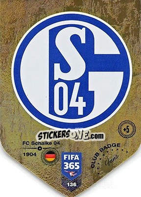 Sticker Club badge - FIFA 365: 2018-2019. Adrenalyn XL - Panini