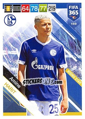 Sticker Amine Harit - FIFA 365: 2018-2019. Adrenalyn XL n. 150 - Panini