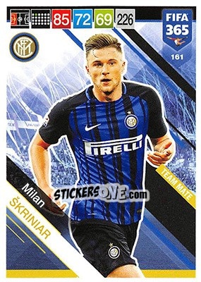 Sticker Milan Škriniar - FIFA 365: 2018-2019. Adrenalyn XL n. 161 - Panini