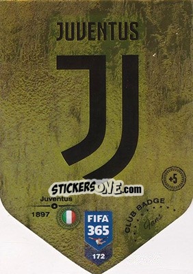 Sticker Club badge - FIFA 365: 2018-2019. Adrenalyn XL n. 172 - Panini