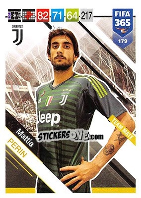 Sticker Mattia Perin - FIFA 365: 2018-2019. Adrenalyn XL n. 179 - Panini