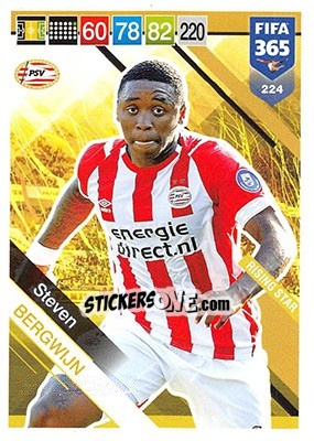 Sticker Steven Bergwijn - FIFA 365: 2018-2019. Adrenalyn XL n. 224 - Panini