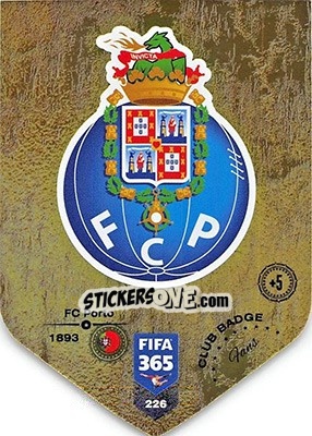 Sticker Club badge - FIFA 365: 2018-2019. Adrenalyn XL n. 226 - Panini