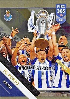 Sticker FC Porto - FIFA 365: 2018-2019. Adrenalyn XL - Panini