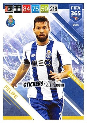 Sticker Felipe - FIFA 365: 2018-2019. Adrenalyn XL n. 234 - Panini