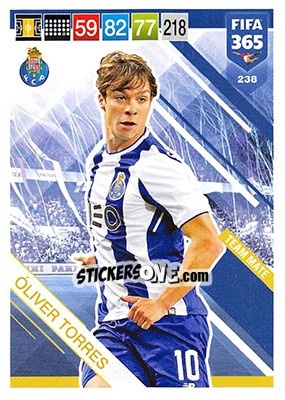 Sticker Óliver Torres - FIFA 365: 2018-2019. Adrenalyn XL n. 238 - Panini