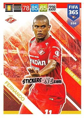Cromo Fernando - FIFA 365: 2018-2019. Adrenalyn XL n. 256 - Panini