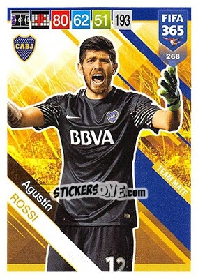 Sticker Agustín Rossi - FIFA 365: 2018-2019. Adrenalyn XL - Panini