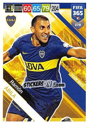Cromo Ramón Ábila - FIFA 365: 2018-2019. Adrenalyn XL n. 278 - Panini