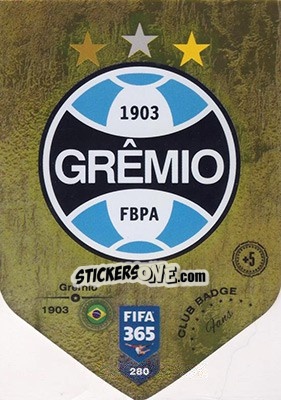 Cromo Club badge - FIFA 365: 2018-2019. Adrenalyn XL - Panini